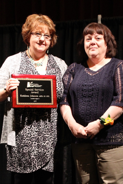 2015 Special Services Award Kathleen Johnson